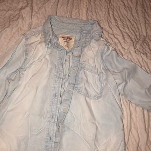 Light wash color flannel